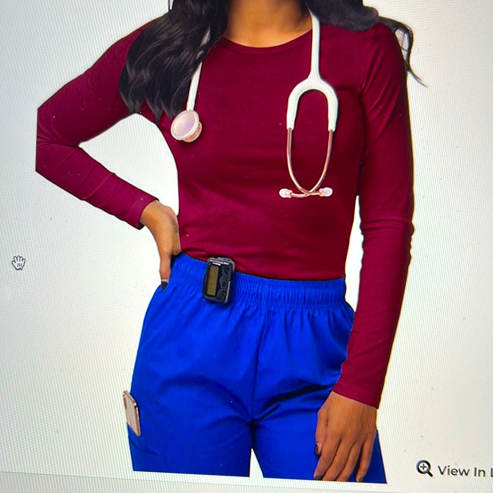 Sivan Women’s Long Sleeve Comfort Underscrub Tee